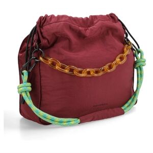 Rotunda *Sant Hobo* Bag | Bordeaux | Paracord Chunky Straps | NWOT